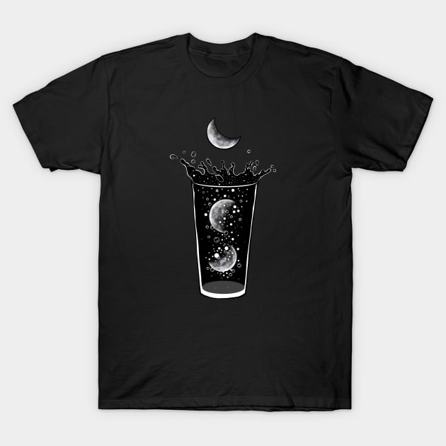 Moon Slices Soda T-Shirt by Episodic Drawing